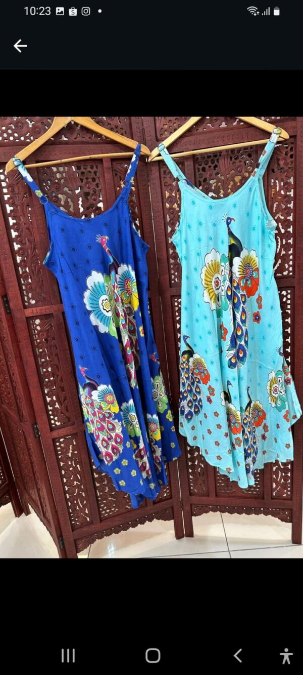 Vestido Indiano Trapézio - Imagem 2
